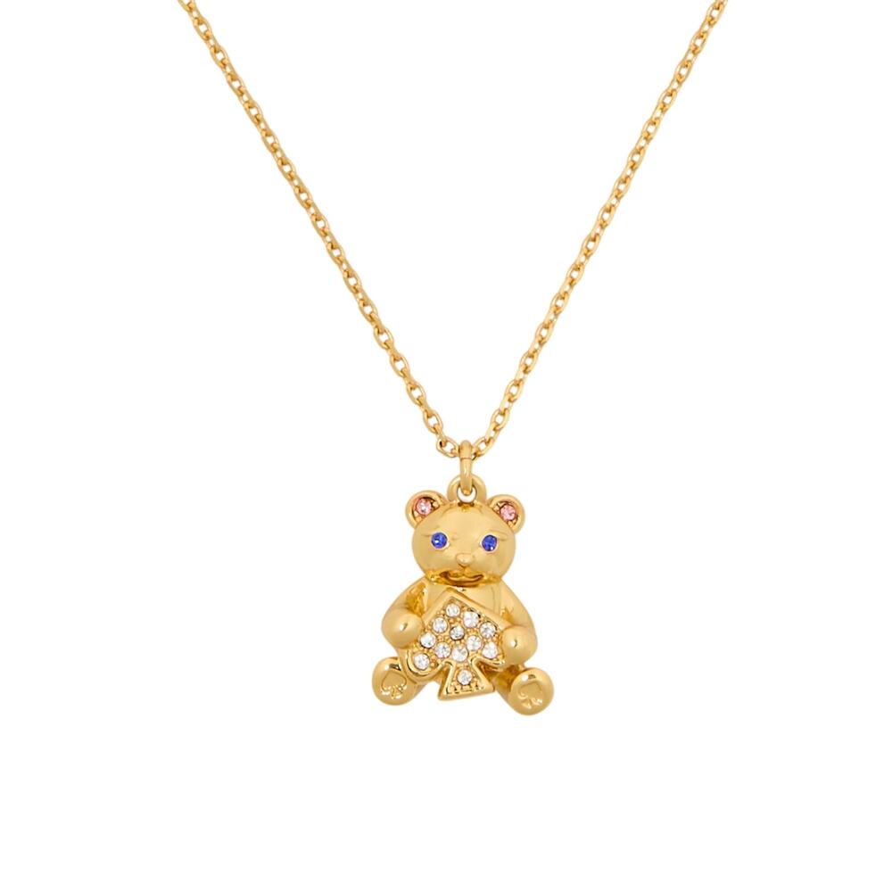 Kate Spade Oh What Fun Spade Teddy Bear Pendant